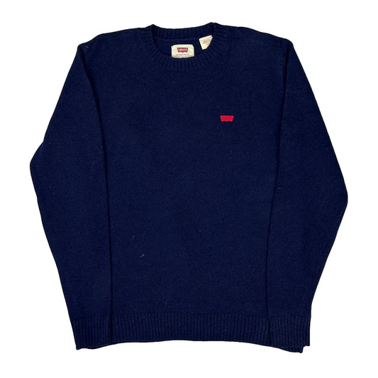 Levis Jumper - Medium Navy Wool