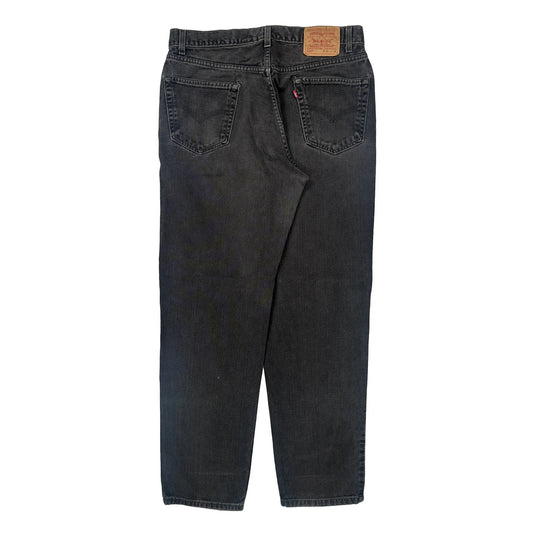 Vintage 550 Levis Jeans - 34W 33L Black Denim