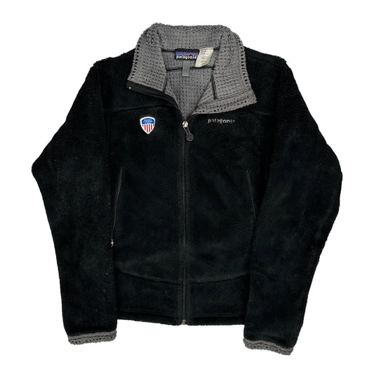 Made In USA Patagonia Fleece Jacket - Small Black Polyester