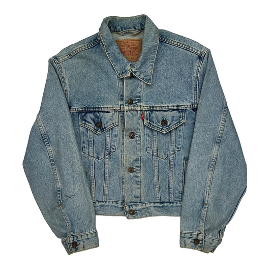 Levis Denim Jacket - Small Light Wash Denim