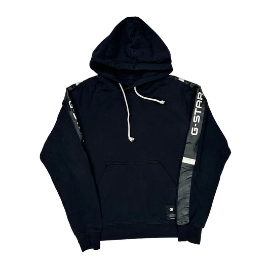 G-Star Hoodie - Large Black Cotton