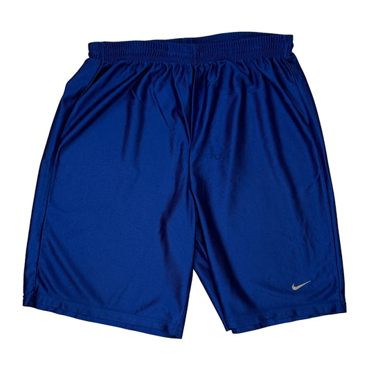 Nike Sport Shorts - Small Blue Polyester