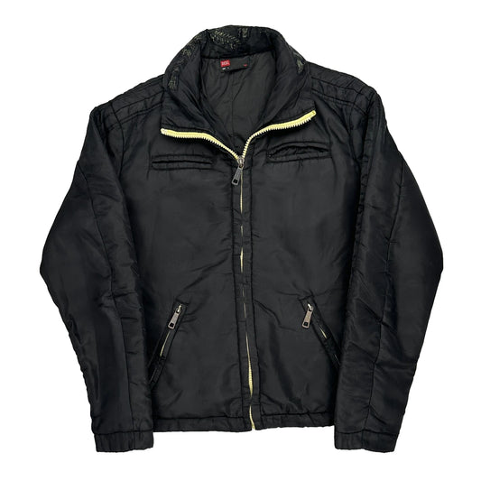 Diesel Jacket - Large Black Polyester