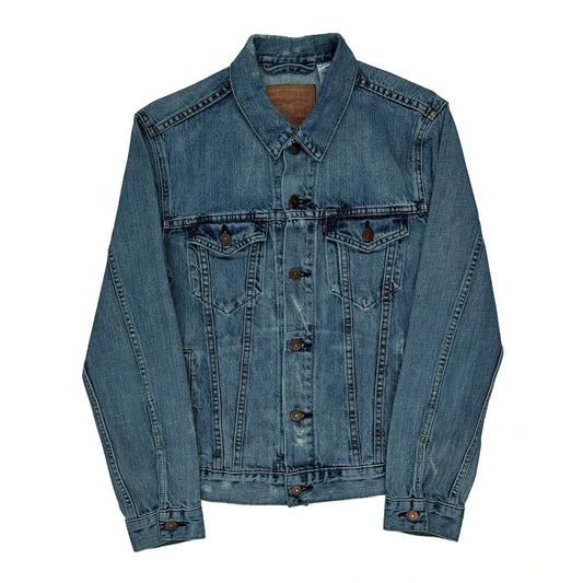 Levis Denim Jacket - Small Blue Denim