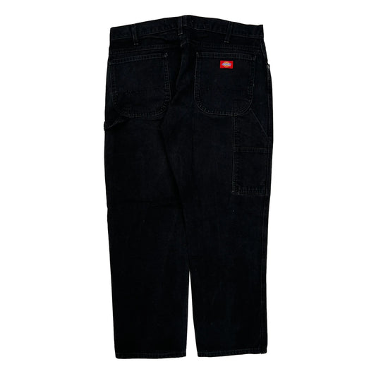 Dickies Carpenter Jeans - 36W 30L Black Cotton