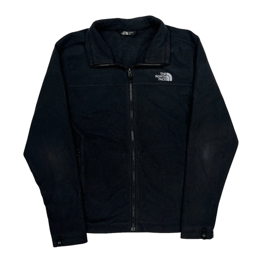 Vintage The North Face Fleece Jacket - Medium Black Polyester