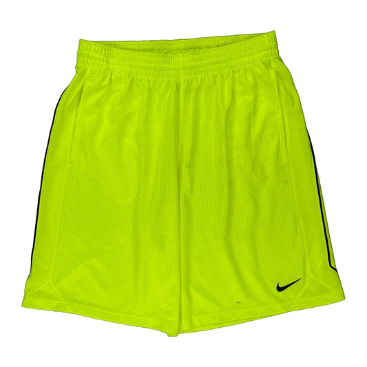 Dri-Fit Nike Sport Shorts - Large Yellow Polyester