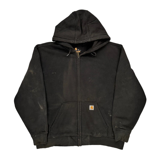 Carhartt Hoodie - 2XL Black Cotton Blend