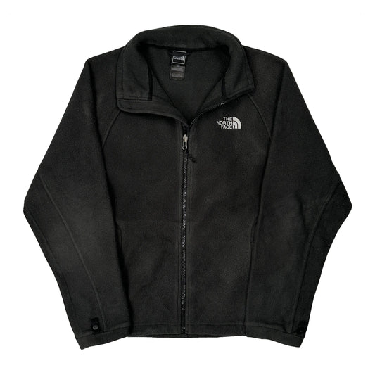 Vintage The North Face Fleece Jacket - Small Black Polyester