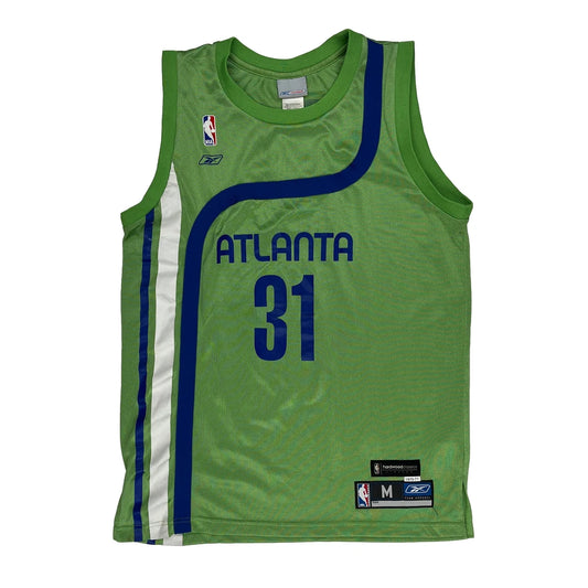 Atlanta Hawks Reebok Nba Jersey - Medium Green Polyester