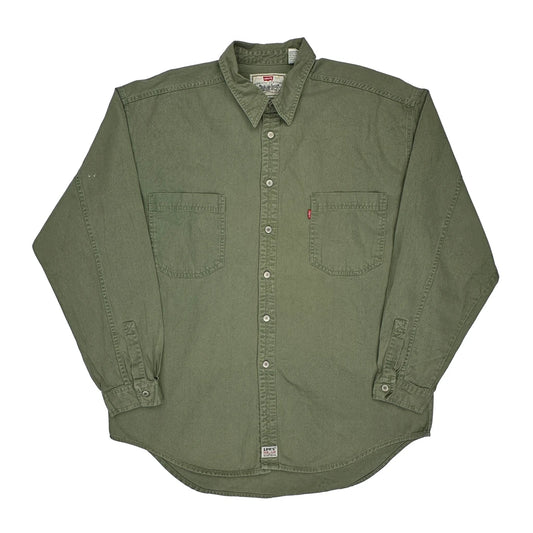 Levis Shirt - XL Green Cotton