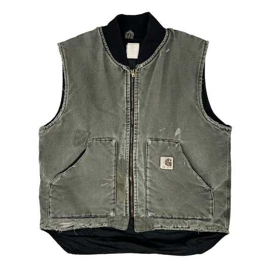 Carhartt Gilet - Large Grey Cotton