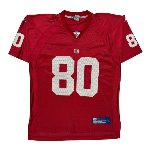Vintage New York Giants Reebok Nfl Jersey - Large Red Polyester
