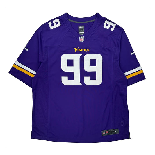 Vintage Minnesota Vikings Nike Nfl Jersey - 2XL Purple Polyester