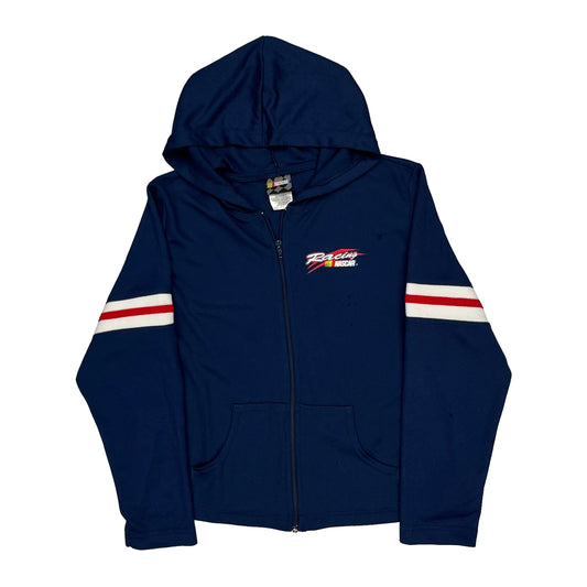 Racing Nascar Hoodie - XL Blue Polyester