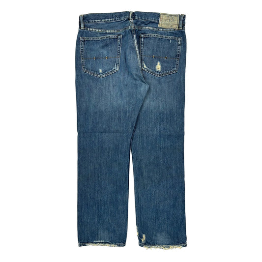 Vintage Polo By Ralph Lauren Jeans - 34W 29L Blue Cotton
