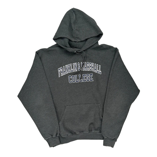 Franklin & Marshall College Champion Hoodie - Large Grey Cotton Blend