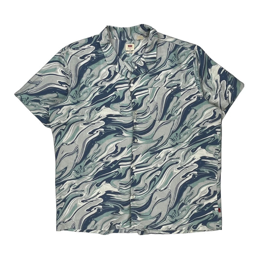 Levis Hawaiian Shirt - XL Multicoloured Cotton
