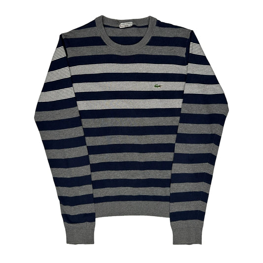 Lacoste Jumper - Large Grey Cotton