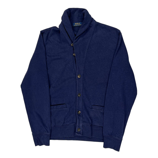 Polo By Ralph Lauren Cardigan - Medium Blue Cotton