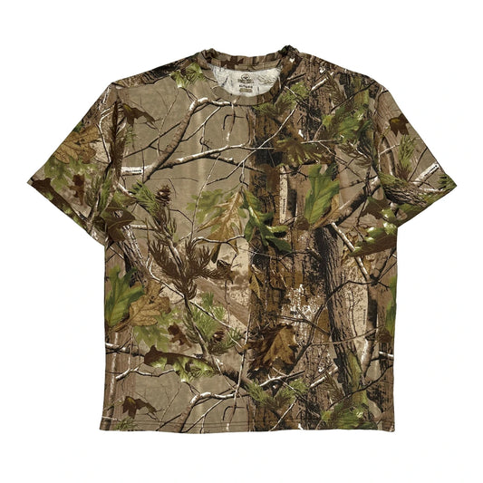 Red Head Camo T-Shirt - XL Camo Cotton