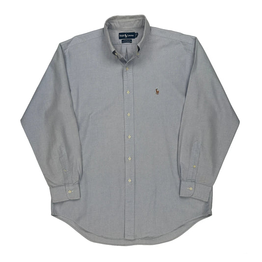 Yarmouth Ralph Lauren Shirt - Large Blue Cotton