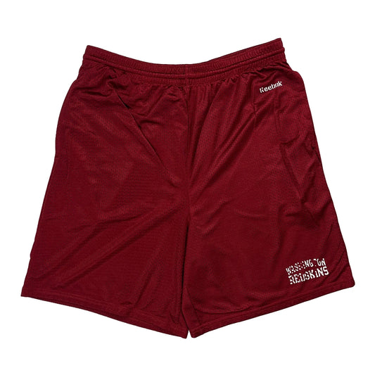 Washington Redskins Reebok Sport Shorts - Largew 10L Red Polyester