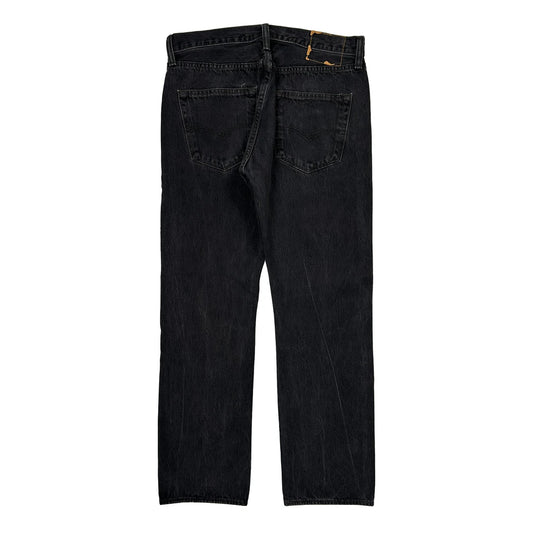 Levis Jeans - 32W 29L Black Cotton