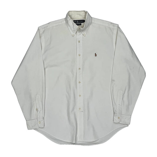 Ralph Lauren Shirt - Large White Cotton