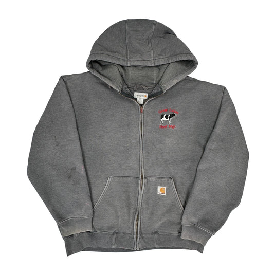 Carhartt Hoodie - XL Grey Cotton Blend