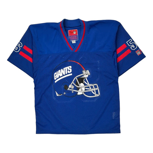 Giants Nfl Jersey - Large Blue Polyester