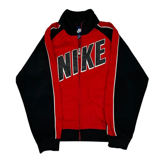 Age 6 Nike Track Jacket - Small Red Polyester