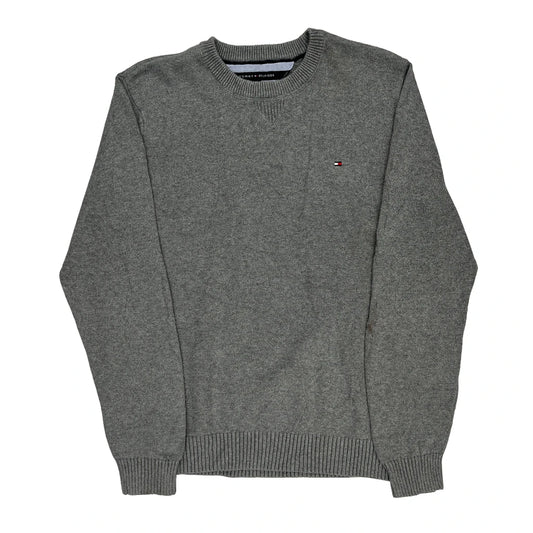 Tommy Hilfiger Jumper - XL Grey Cotton