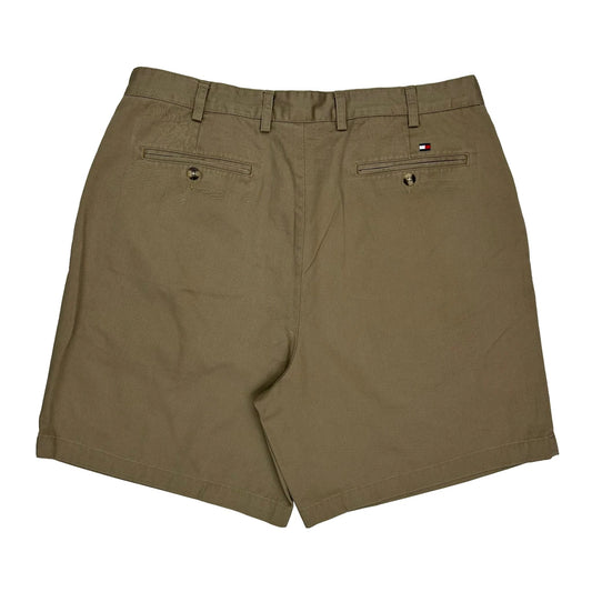 Tommy Hilfiger Chino Shorts - 36W 8L Khaki Cotton