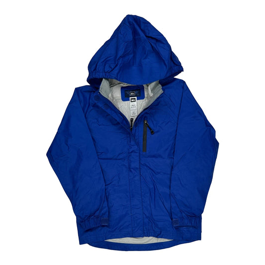 Vintage Age 6-7 Rei Windbreaker - XS Blue Polyester