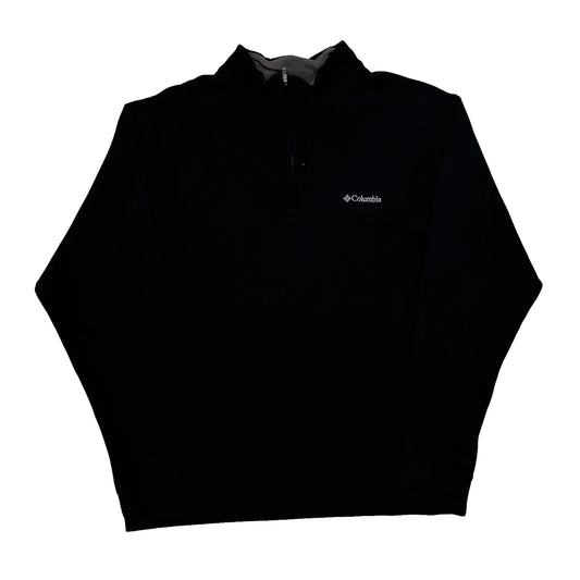 Vintage Columbia Sweatshirt - XL Black Polyester