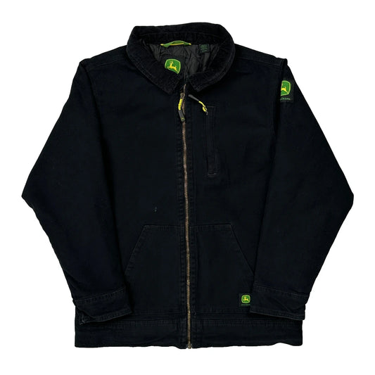 John Deere Jacket - XL Black Cotton