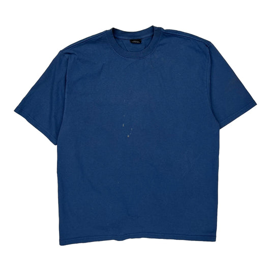Stussy T-Shirt - Large Blue Cotton