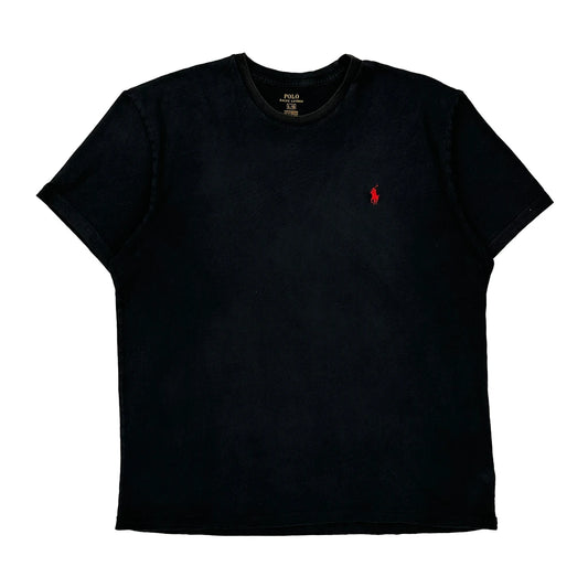 Polo By Ralph Lauren T-Shirt - Medium Black Cotton