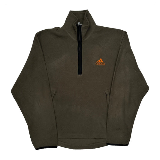 Vintage Adidas Fleece - Medium Green Polyester