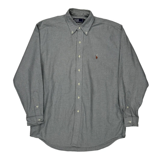 Polo By Ralph Lauren Shirt - Medium Grey Cotton