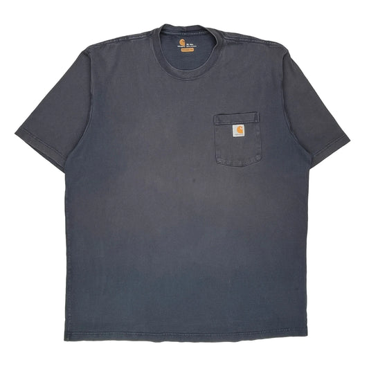 Carhartt T-Shirt - XL Grey Cotton