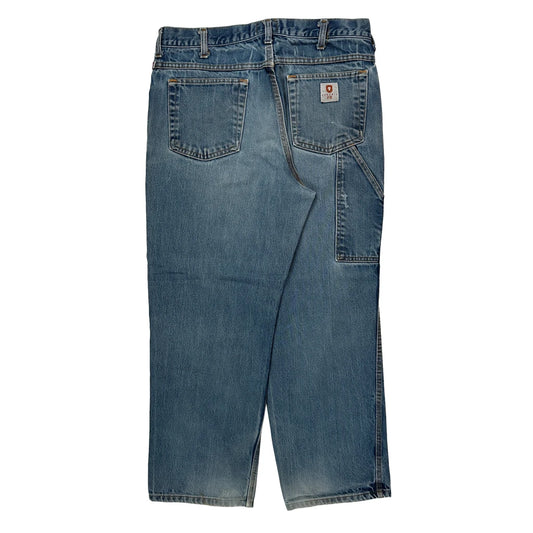 Made In USA Tyndale Carpenter Jeans - 34W 30L Blue Denim