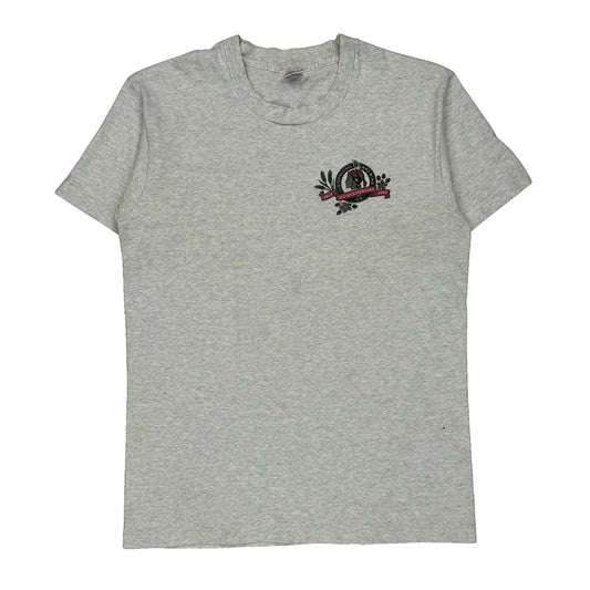 Made In USA Single Stitch Leinenkugel'S Brewing Co. Fruit Of The Loom T-Shirt - Large Grey Cotton