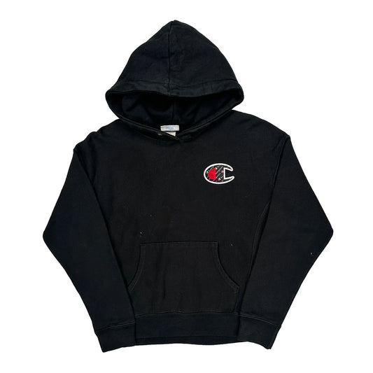 Champion Hoodie - Medium Black Cotton