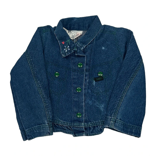 Age 4 Lee Denim Jacket - XS Blue Cotton