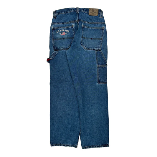 U.S. Polo Assn. Carpenter Jeans - 30W 32L Blue Cotton