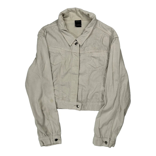 Fubu Jacket - Large Beige Corduroy