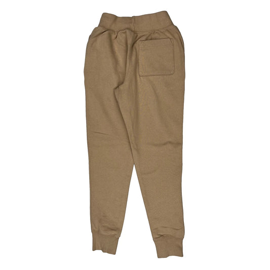 Vintage Reverse Weave Champion Joggers - Small Beige Cotton