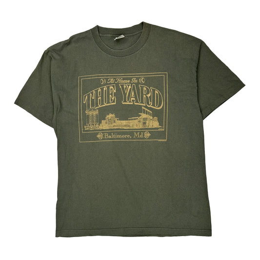 Murina Graphic T-Shirt - XL Green Cotton